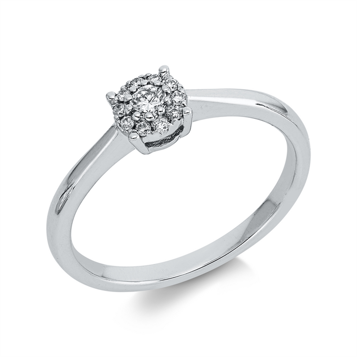 Illusion Classic Ring Weißgold 18kt Ref-1LO09