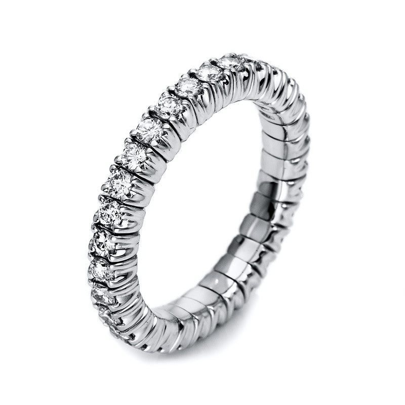Flex Ring Weißgold 18kt 0,88ct