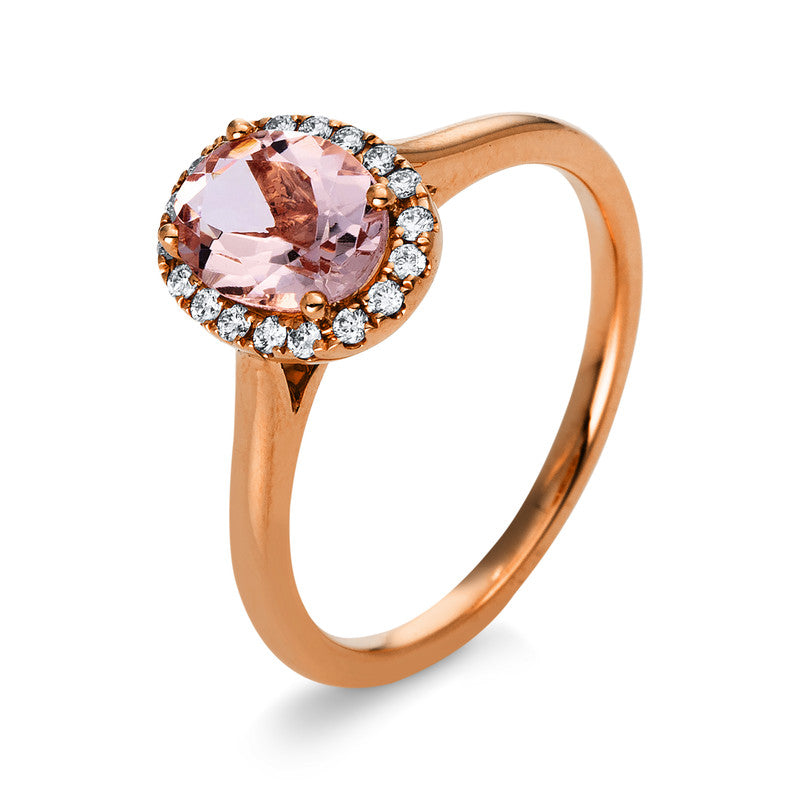Farbstein Classic Ring Rotgold 18kt 0,13ct
