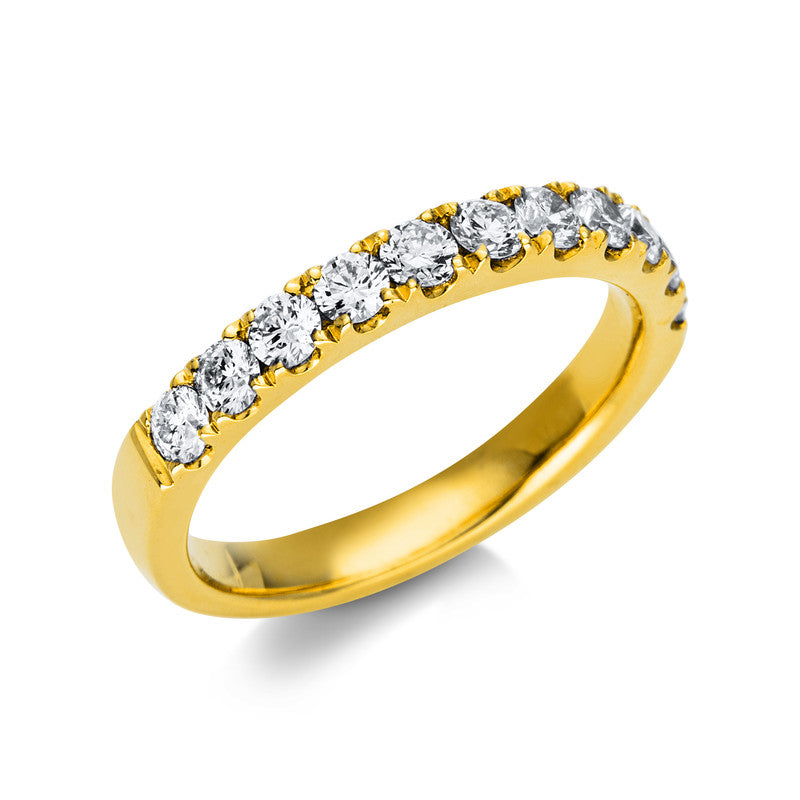 Memoire halb Ring Gelbgold 18kt 0,71ct
