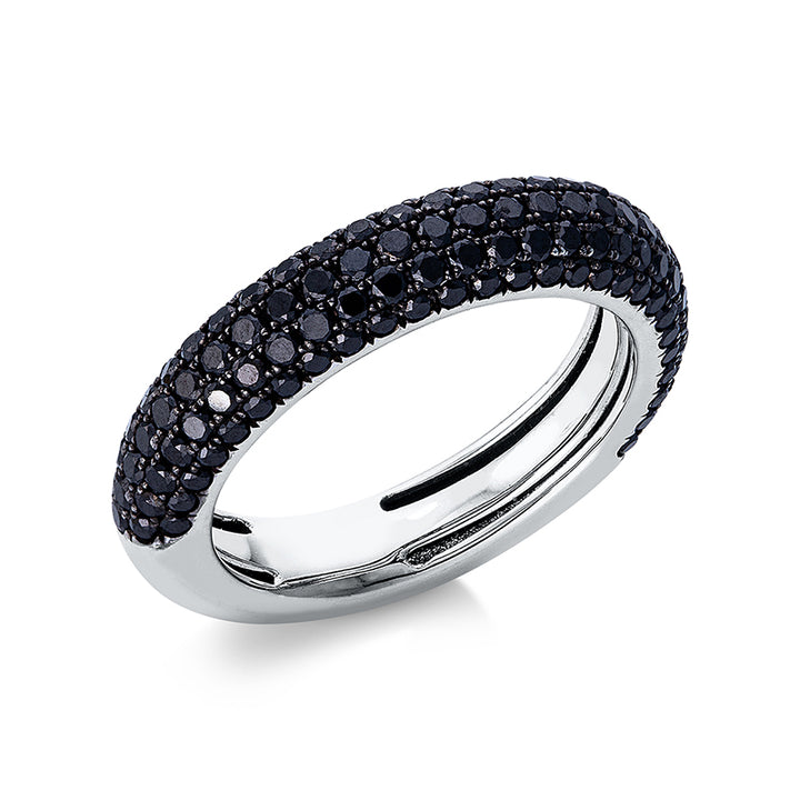 Pavé Ring Weißgold 14kt Ref-1S633