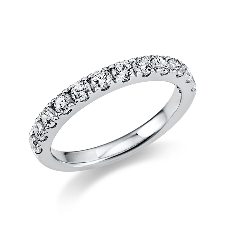Memoire halb Ring Weißgold 14kt Ref-1T321