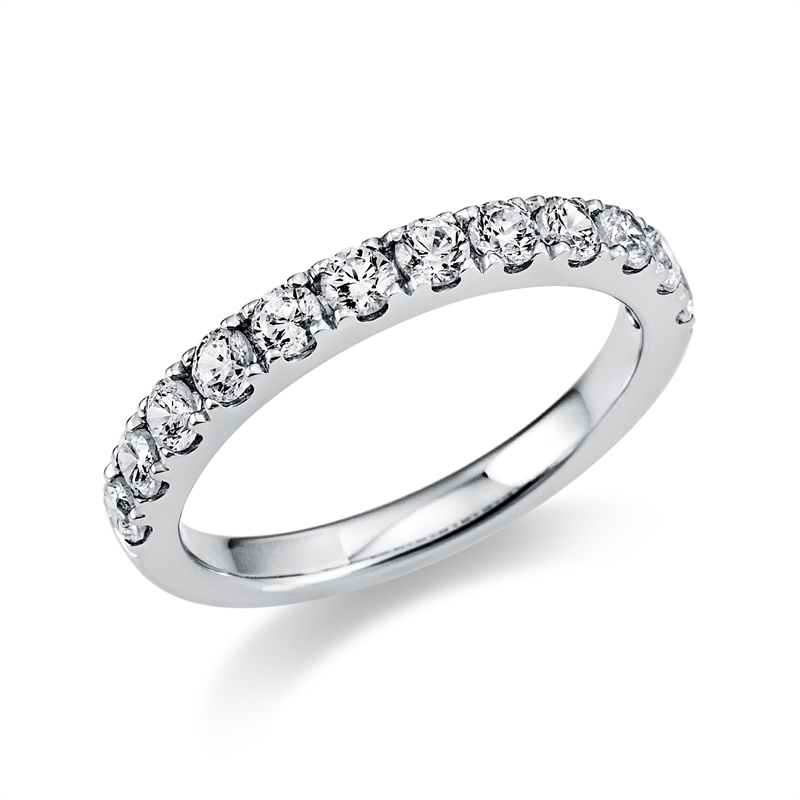 Memoire halb Ring Weißgold 14kt Ref-1T321