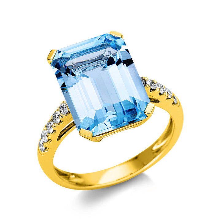 Farbstein Fashion Ring Gelbgold 18kt Ref-1U428