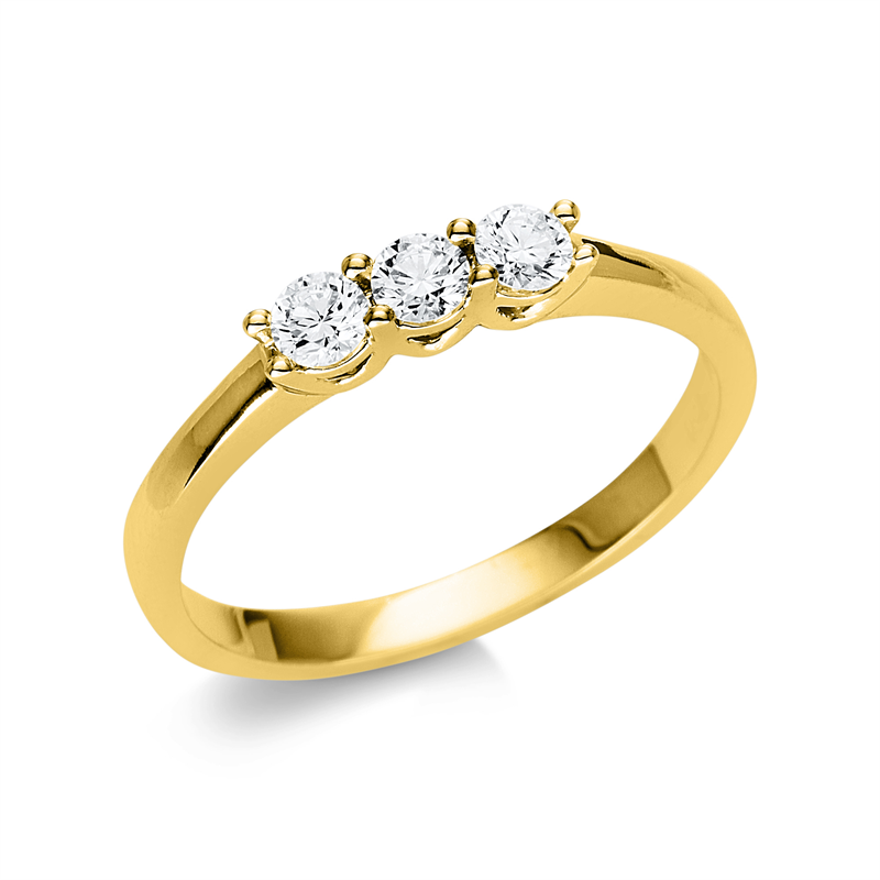 Modern Woman Ring Gelbgold 18kt Ref-1U502