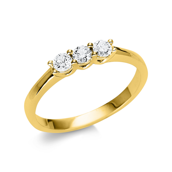 Modern Woman Ring Gelbgold 18kt Ref-1U502