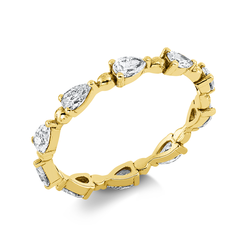 Modern Woman Ring Weißgold 18kt 1ct