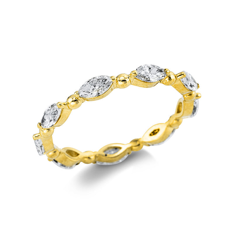Modern Woman Ring Weißgold 18kt 0,95ct