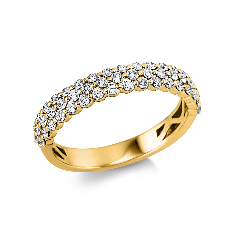 Modern Woman Ring Weißgold 18kt 0,59ct
