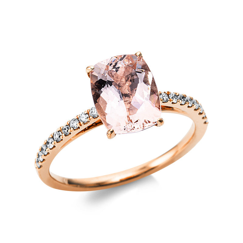 Farbstein Classic Ring Rotgold 18kt 0,15ct