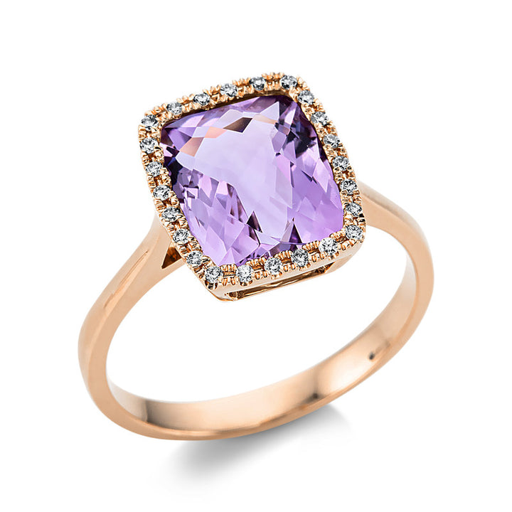 Farbstein Fashion Ring Rotgold 18kt Ref-1Z785