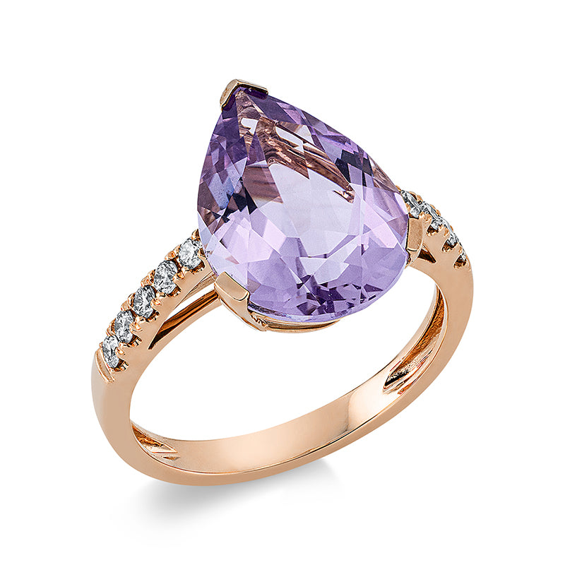 Farbstein Fashion Ring Rotgold 18kt Ref-1Z788