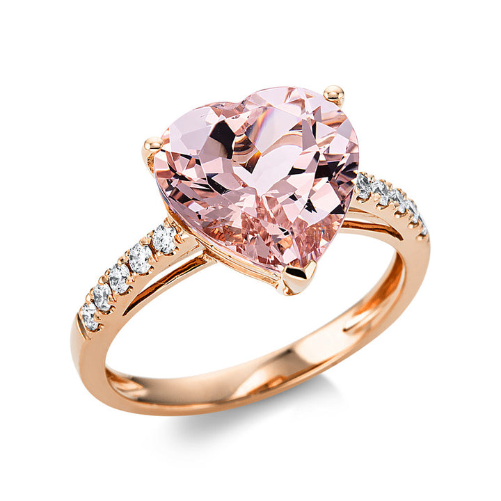 Herz Ring Rotgold 18kt Ref-1Z791