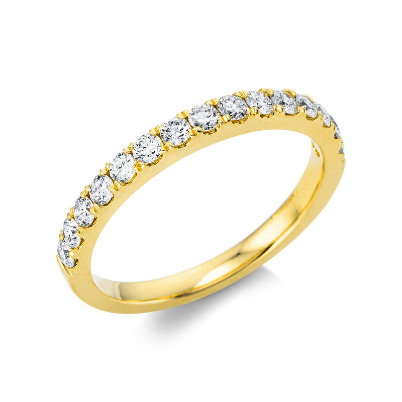 Memoire halb Ring Gelbgold 18kt 0,51ct