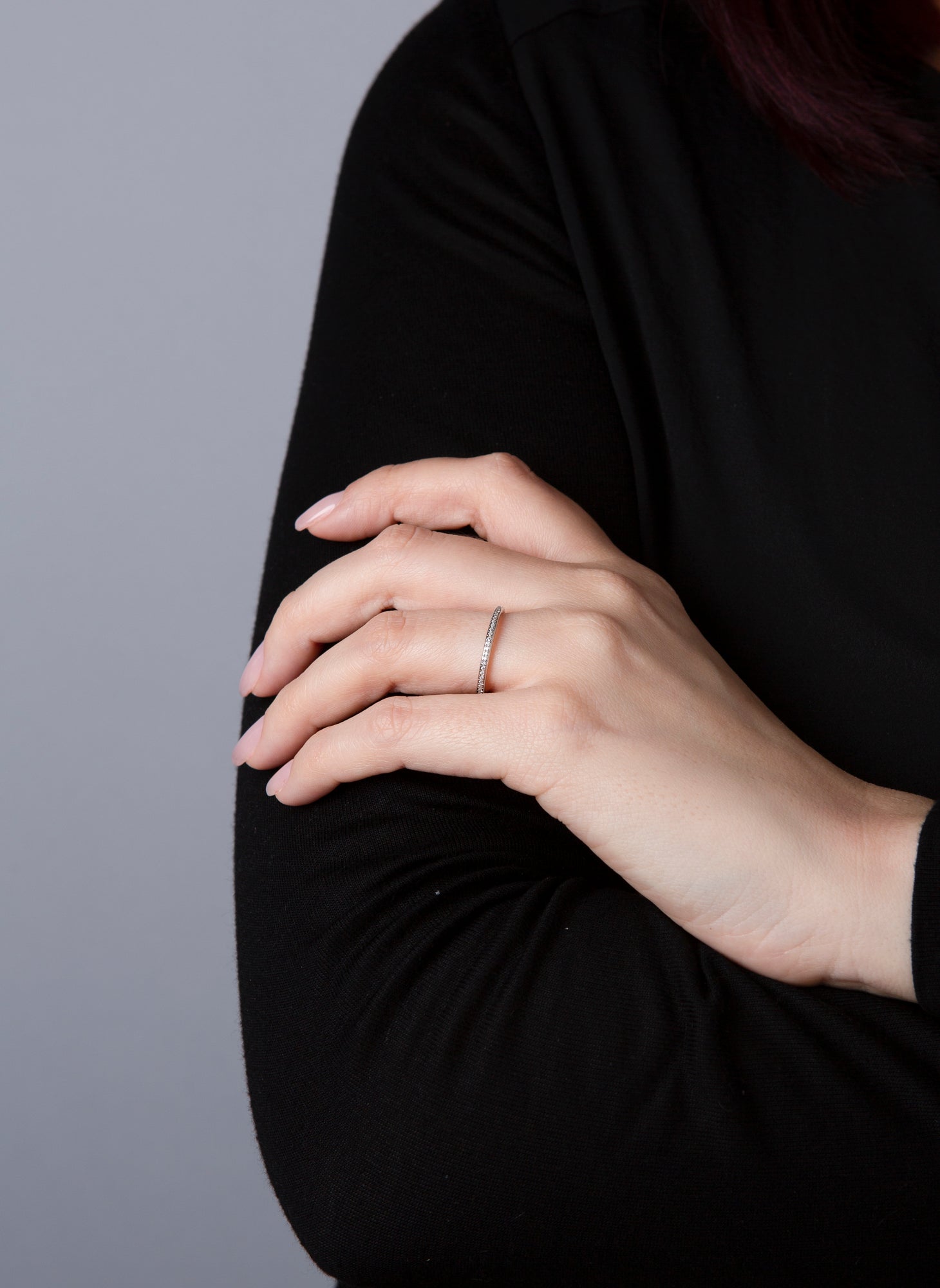 Memoire voll Ring Weißgold 18kt 0,31ct