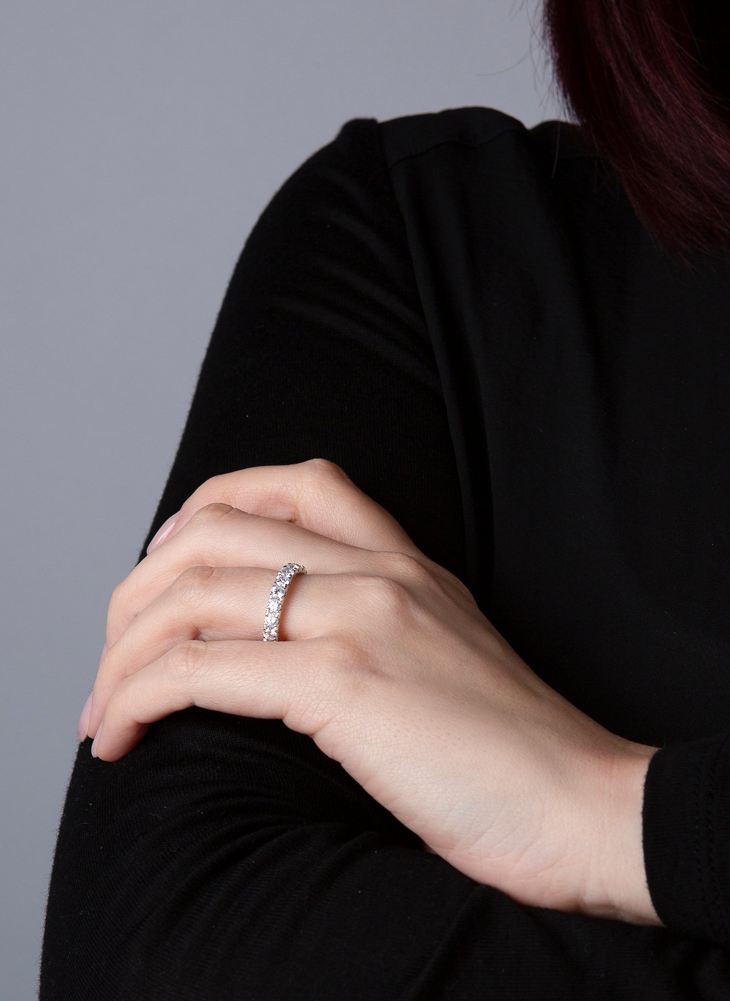 Solitaire Ring Weißgold 18kt 2,39ct
