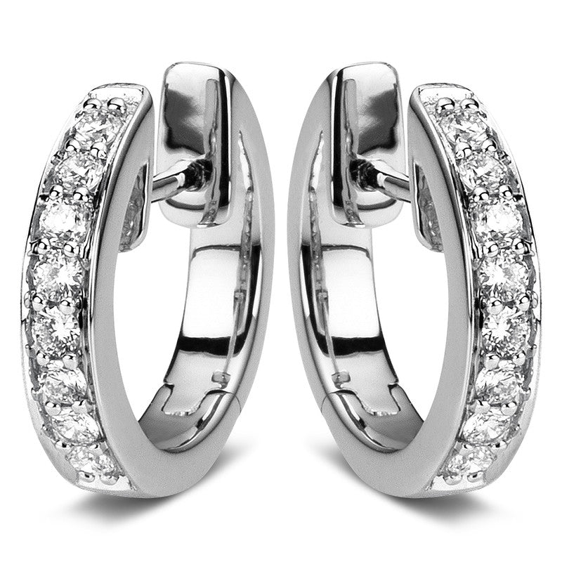 Modern Woman Creolen Weißgold 18kt Ref-2A589