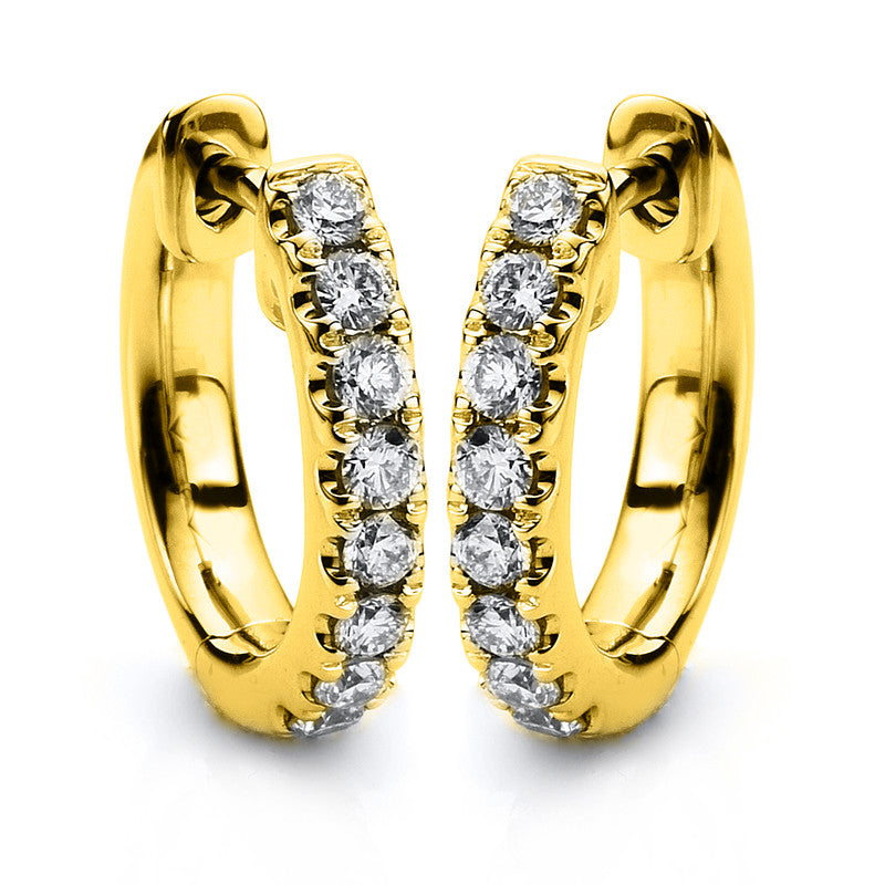 Modern Woman Creolen Gelbgold 18kt Ref-2B266