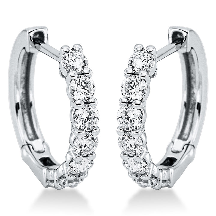 Modern Woman Creolen Weißgold 18kt Ref-2B532