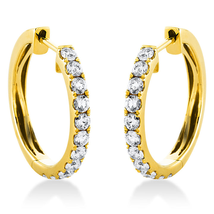 Modern Woman Creolen Gelbgold 18kt Ref-2D684