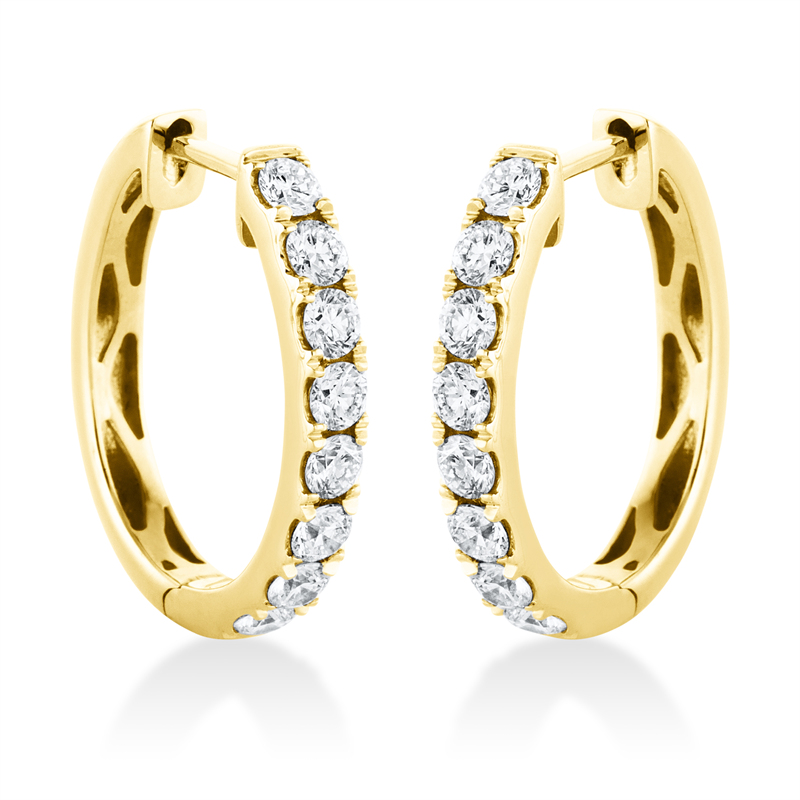 Modern Woman Creolen Gelbgold 18kt Ref-2D689