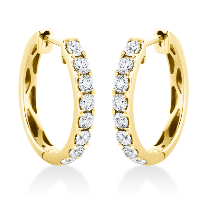 Modern Woman Creolen Gelbgold 18kt Ref-2D689