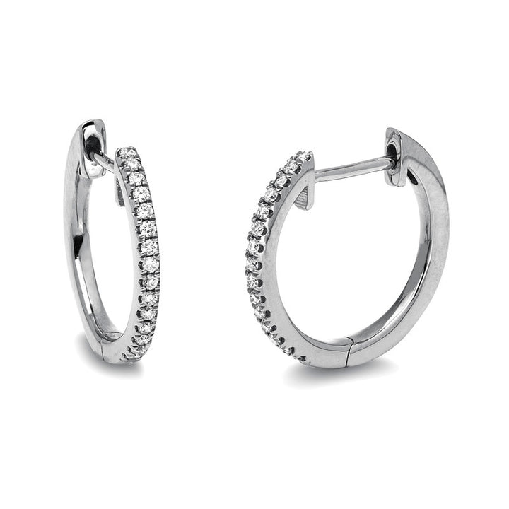 Modern Woman Creolen Weißgold 18kt Ref-2F008
