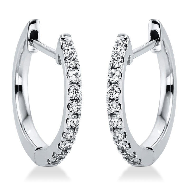 Modern Woman Creolen Weißgold 18kt Ref-2G771