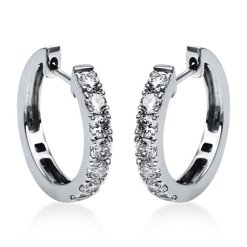 Modern Woman Creolen Weißgold 18kt Ref-2G913