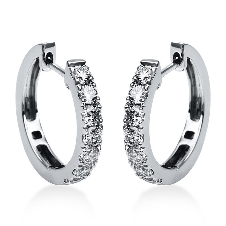 Modern Woman Creolen Weißgold 18kt Ref-2G913