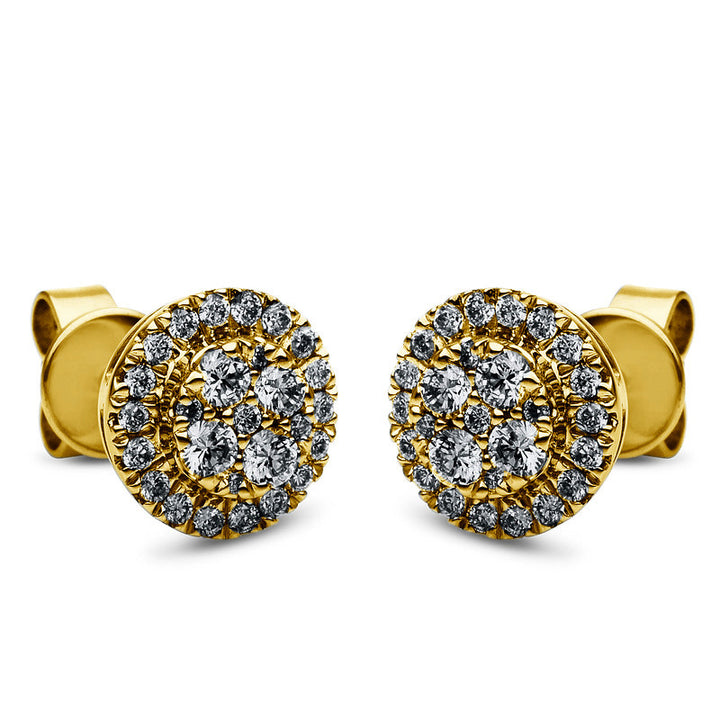 Illusion Classic Ohrstecker Gelbgold 14kt Ref-2H254