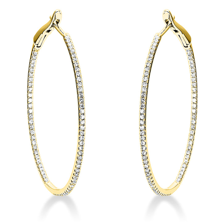 Modern Woman Creolen Gelbgold 18kt Ref-2M141