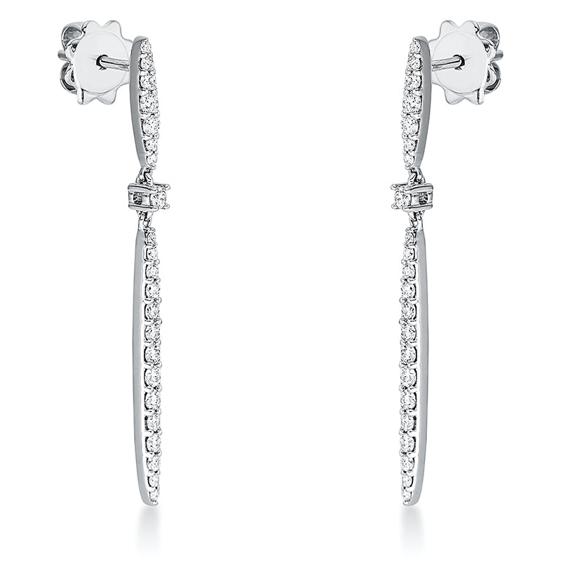 Modern Woman Ohrschmuck Weißgold 18kt 0,5ct