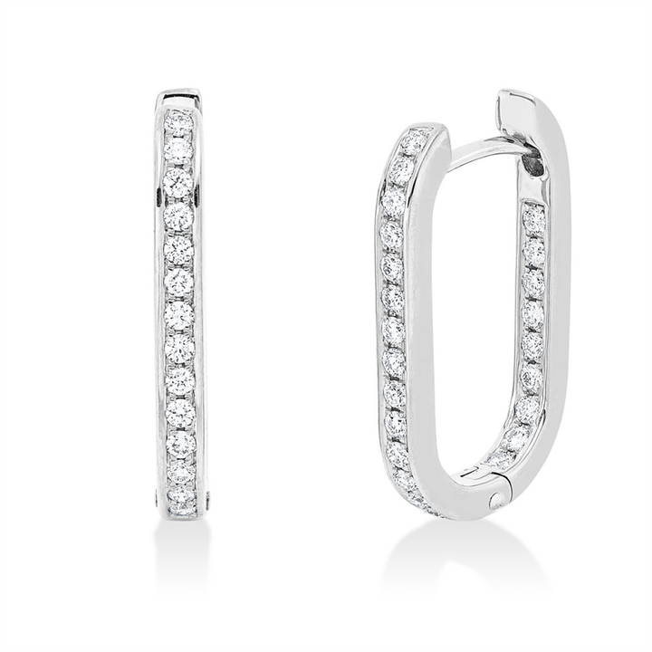 Modern Woman Creolen Weißgold 18kt Ref-2P639