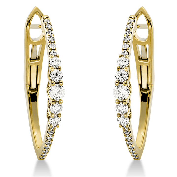 Modern Woman Creolen Gelbgold 18kt Ref-2P640