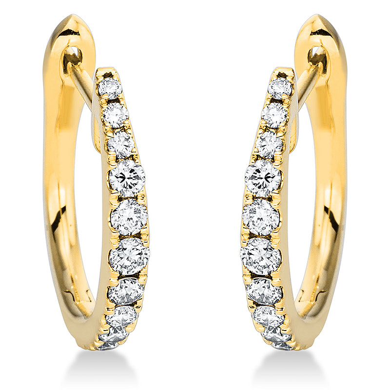 Modern Woman Creolen Gelbgold 18kt Ref-2P901