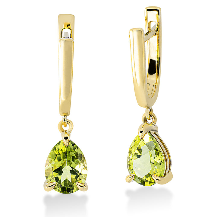 Farbstein Fashion Ohrschmuck Gelbgold 18kt Ref-2P994