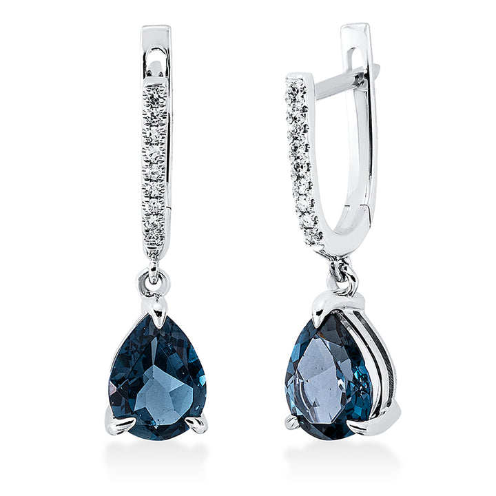 Farbstein Fashion Ohrschmuck Weißgold 18kt Ref-2Q006