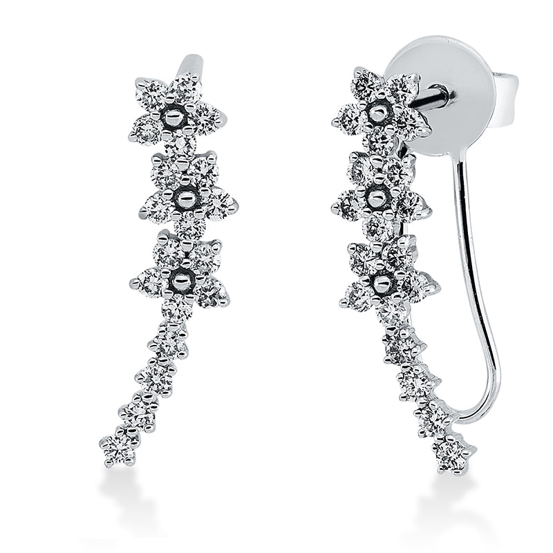 Modern Woman Ohrstecker Weißgold 18kt 0,28ct