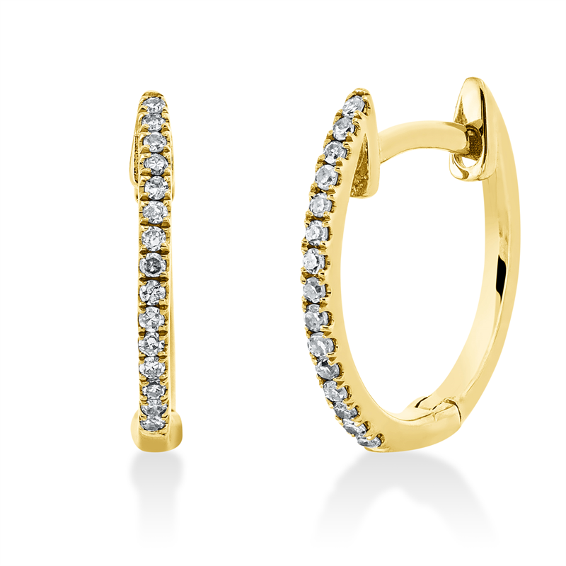 Modern Woman Creolen Gelbgold 18kt Ref-2Q688