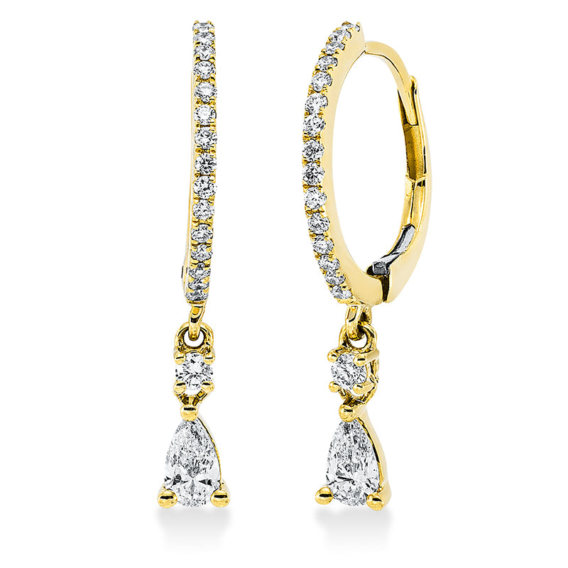 Modern Woman Ohrschmuck Gelbgold 18kt Ref-2Q954
