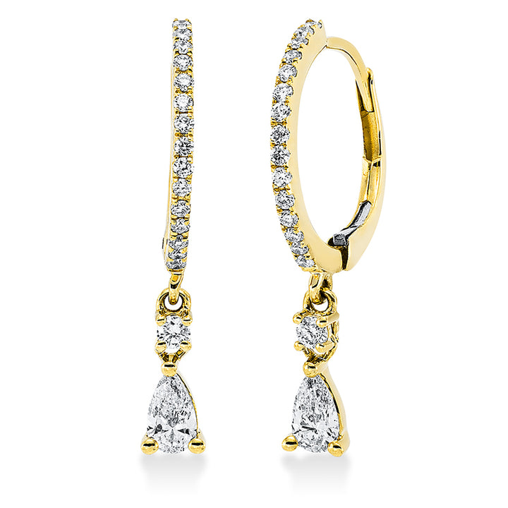Modern Woman Ohrschmuck Gelbgold 18kt Ref-2Q954
