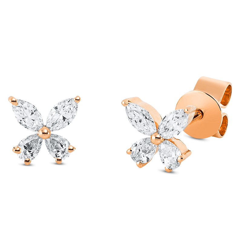 Modern Woman Ohrstecker Weißgold 18kt 0,29ct