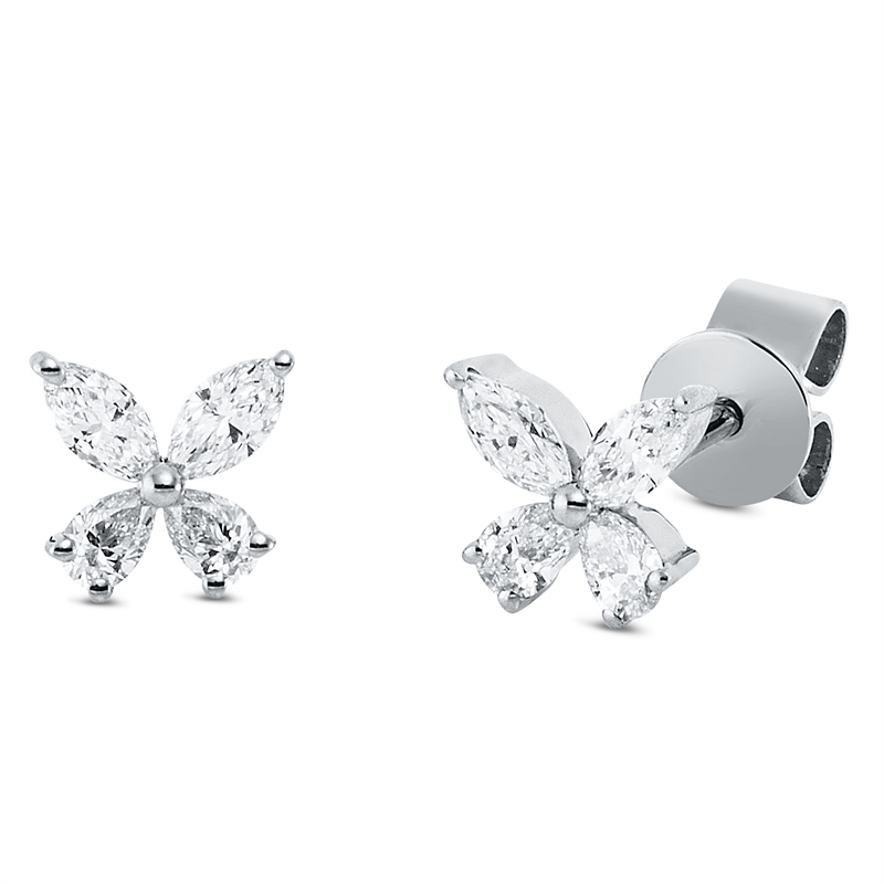 Modern Woman Ohrstecker Weißgold 18kt 0,29ct