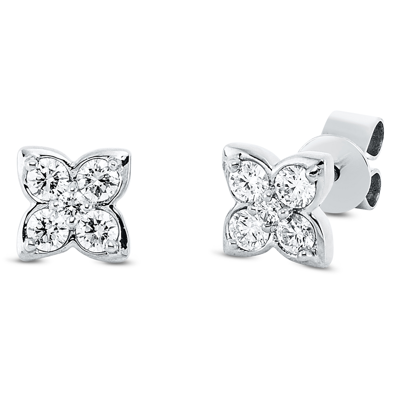 Modern Woman Ohrstecker Weißgold 18kt 0,29ct