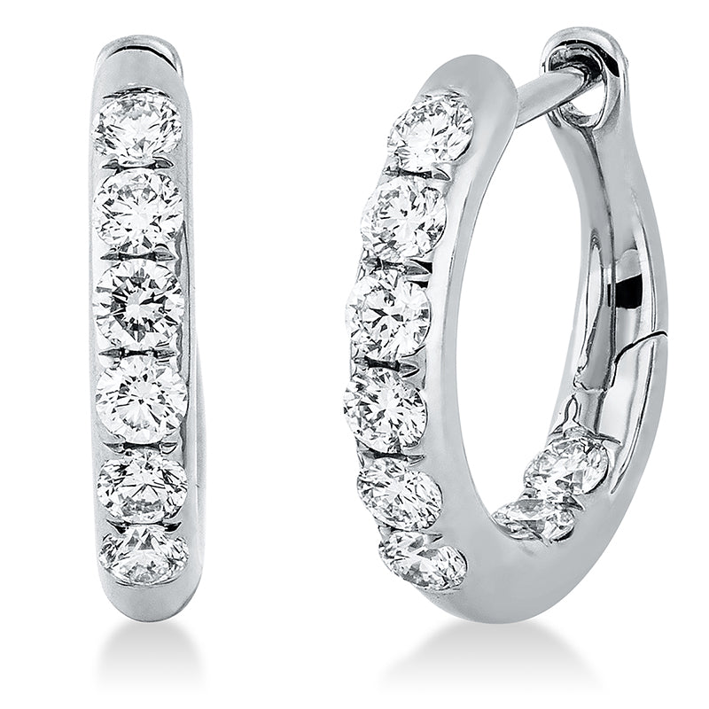 Modern Woman Creolen Weißgold 18kt 0,6ct