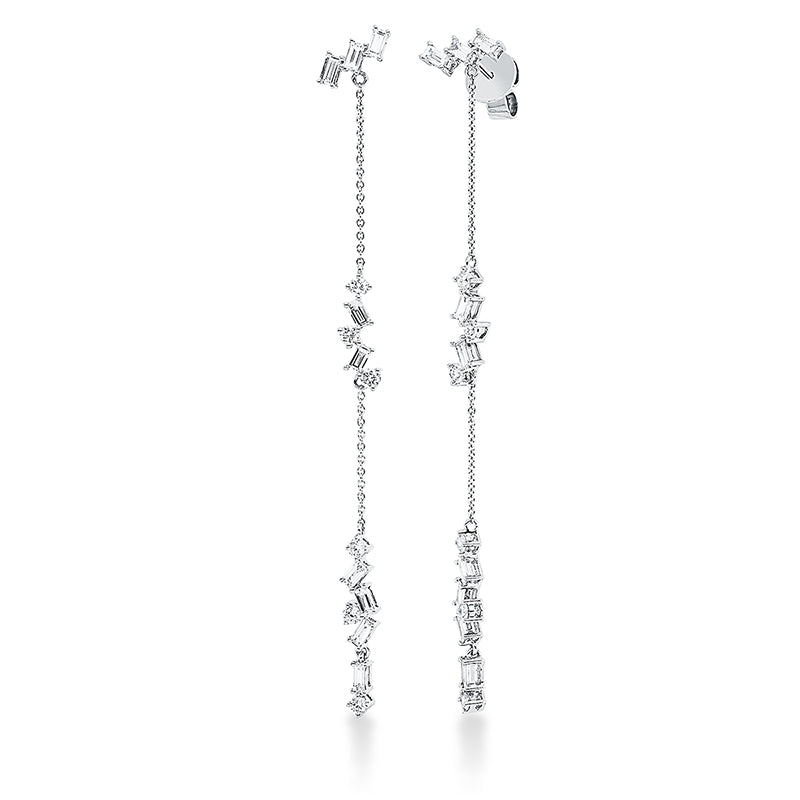 Modern Woman Ohrschmuck Weißgold 18kt 1,17ct