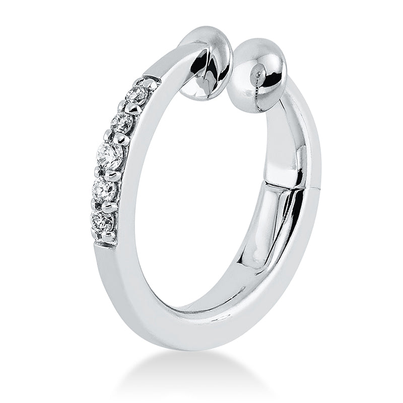 Modern Woman Ohrschmuck Weißgold 18kt Ref-2R377
