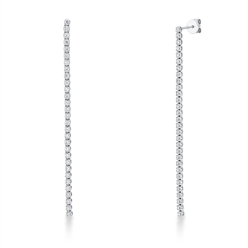 Modern Woman Ohrschmuck Weißgold 18kt 0,5ct