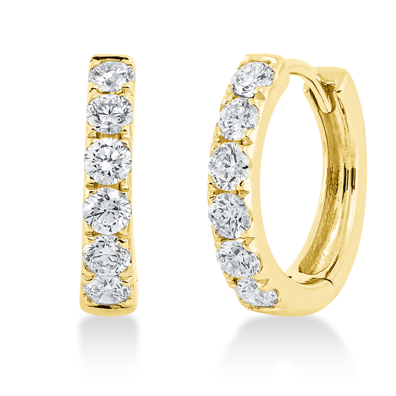 Modern Woman Creolen Gelbgold 18kt Ref-2R632
